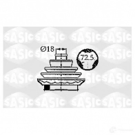 Пыльник шруса SASIC 2003402 Y9AM H2J 3660872304889 2132218