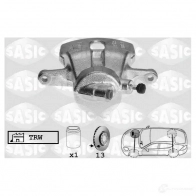 Тормозной суппорт SASIC Citroen C3 1 (FC, PF1) Хэтчбек 1.4 Bioflex 82 л.с. 2009 – наст. время 6H5S1T T 6500047 3660872372628