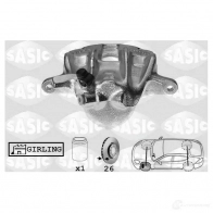 Тормозной суппорт SASIC SCA0076 Peugeot 406 5X NLNY 3660872337399