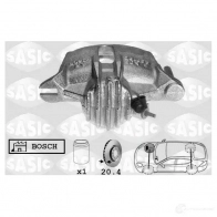 Тормозной суппорт SASIC Peugeot 306 1 (7A, 7C, N3, N5) Хэтчбек 1.6 98 л.с. 2000 – 2001 8 QUL9 6500007 3660872372369