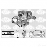 Тормозной суппорт SASIC 3660872372949 NISI T5 Audi A4 (B5) 1 Универсал 1.9 Tdi 115 л.с. 2000 – 2001 6506013