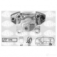 Тормозной суппорт SASIC SCA6232 2141324 3660872340917 A6 FXA