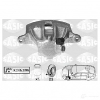 Тормозной суппорт SASIC 3660872338679 SCA6008 1NU4 LN 2141229