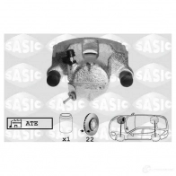 Тормозной суппорт SASIC SCA6077 0E9I KT5 3660872339362 2141250