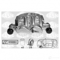 Тормозной суппорт SASIC 6500064 3660872438133 Peugeot Boxer 3 (250) Фургон R7 ZPI