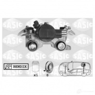 Тормозной суппорт SASIC 3660872336842 Peugeot 206 1 (2AC) Хэтчбек 2.0 S16 135 л.с. 1999 – 2000 SCA0021 SVJEG X