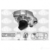 Тормозной суппорт SASIC Citroen 3660872337603 W K0HJ SCA0099