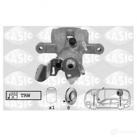 Тормозной суппорт SASIC SZO8 7 3660872438225 6504037 Renault Modus (FJP0) 1 Хэтчбек 1.5 dCi (JP0G. JP0H) 106 л.с. 2005 – 2024