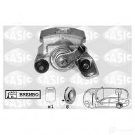 Тормозной суппорт SASIC 3660872338396 2141210 9I7 TR SCA4044