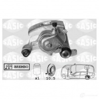 Тормозной суппорт SASIC 3660872338433 IZ3 B6 SCA4048 Renault Laguna (B56) 1 Хэтчбек 1.8 16V (B563. B564) 120 л.с. 1998 – 2001