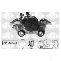 Тормозной суппорт SASIC SCA0010 X1F0 V 2141090 3660872336736