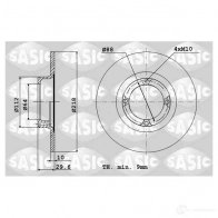 Тормозной диск SASIC 2139909 XMKP 17M 9004348J