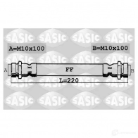 Тормозной шланг SASIC 6606071 3660872389855 2137459 7XDY P