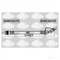 Тормозной шланг SASIC BH W4R Opel Movano (A) 1 Автобус 3660872389893 6606075