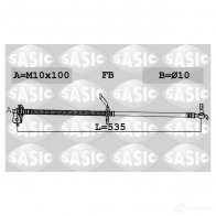 Тормозной шланг SASIC UWL6 9J 3660872437471 Kia CeeD (ED) 1 Универсал 2.0 CRDi 140 140 л.с. 2007 – 2012 6606250