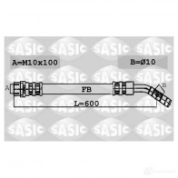 Тормозной шланг SASIC Toyota RAV4 (XA20) 2 Кроссовер 2.0 D 4WD (CLA20. CLA21) 116 л.с. 2001 – 2005 E GN6F 3660872434432 6606094