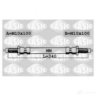 Тормозной шланг SASIC SBH6334 3660872336071 74 EX2H 2141048