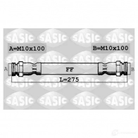 Тормозной шланг SASIC SBH0152 2140962 3660872334848 V GPT27P
