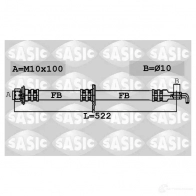 Тормозной шланг SASIC 3660872391223 2137332 B EK55PY 6600036