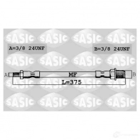 Тормозной шланг SASIC 3660872334930 2140967 FN5 HQ45 SBH0162