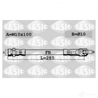 Тормозной шланг SASIC SBH6372 6G6Y TK 3660872336453 2141072