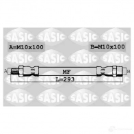 Тормозной шланг SASIC 2141077 B O54JO9 3660872336545 SBH6381