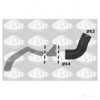 Патрубок интеркулера SASIC 3660872441126 P8 0DSF5 3336090 Mercedes Sprinter (904) 1 1995 – 2006