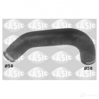 Патрубок интеркулера SASIC 0NCY42 D 3660872415400 Citroen Jumper 3 (250) 2006 – 2014 3330023