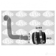 Патрубок интеркулера SASIC 3356083 Ford Focus 3 (CB8) Универсал 2.0 ST 250 л.с. 2012 – 2025 KK 2PWSK 3660872451200