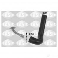 Патрубок интеркулера SASIC 3336269 3660872456229 Fiat 5B863 6