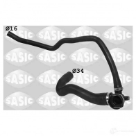 Шланг радиатора SASIC 3406496 Opel Corsa (D) 4 2006 – 2014 JV6H 0P