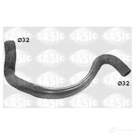 Шланг радиатора SASIC 2141597 IX PQU2 3660872354112 SWH0334
