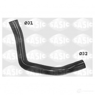 Шланг радиатора SASIC I4JL ZX SWH0407 3660872354846 2141659
