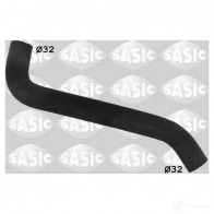 Шланг радиатора SASIC UFS QJR7 Ford Fiesta 4 (DX, JA, JB) Хэтчбек 1.8 DI 75 л.с. 2000 – 2002 3406154 3660872419996