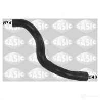 Шланг радиатора SASIC Opel Astra (G) 2 Универсал 1.6 16V (F35) 101 л.с. 1998 – 2004 3406360 O 56IY 3660872435248