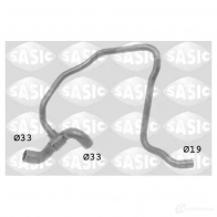 Шланг радиатора SASIC 3406029 Opel Corsa (C) 3 2000 – 2006 LIC JJ 3660872388445