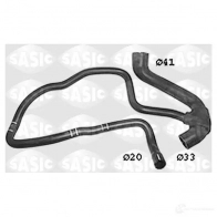 Шланг радиатора SASIC SWH6719 D5 DA6 3660872358950 Opel Corsa (C) 3 2000 – 2006