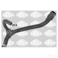 Шланг радиатора SASIC 3406337 0AS 6U7 3660872435033 Opel Corsa (C) 3 2000 – 2006
