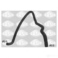Шланг радиатора SASIC 3 TPGQAX 3406144 Ford Transit 6 (FD) Автобус 2.0 DI (FE. FF. FG) 86 л.с. 2000 – 2006 3660872419927