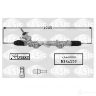 Рулевая рейка SASIC 7174038 O5T PS Renault Laguna (KT) 3 Универсал 2.0 dCi GT (KT11. KT1E. KT1N) 178 л.с. 2008 – 2015