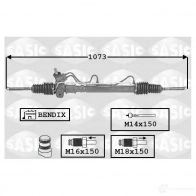 Рулевая рейка SASIC 7006113 2137716 7PAU E1 3660872318008