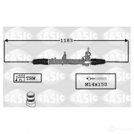 Рулевая рейка SASIC 4FS09 E 3660872399472 2137975 7176050