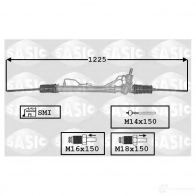 Рулевая рейка SASIC J THRGA Renault Megane 1 (BA, JA, EA, DA, LA) 1995 – 2002 3660872318176 7006131