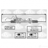 Рулевая рейка SASIC 2137932 7174002 3660872371089 A 942ESP