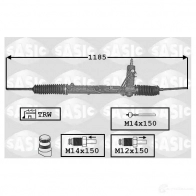 Рулевая рейка SASIC 2137671 3660872367099 SP 2UB 7006060