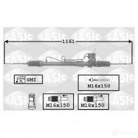 Рулевая рейка SASIC 7174006 8OG M43 3660872376893 2137935