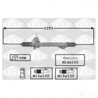 Рулевая рейка SASIC 3660872317834 H9ZY I Peugeot Expert 1 (222) Фургон 1.9 TD 90 л.с. 1996 – 2000 7006093