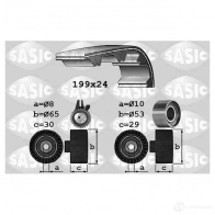 Комплект ремня ГРМ SASIC 2131627 3660872431080 1756024 9 NEJMK7