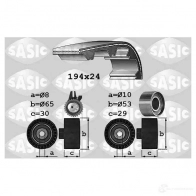 Комплект ремня ГРМ SASIC IJD LK 3660872431103 1756027 Fiat 500X (334) 1 Кроссовер 1.6 D Multijet 120 л.с. 2014 – наст. время