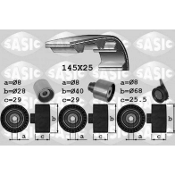 Комплект ремня ГРМ SASIC Audi A5 (F5) 2 2016 – 2020 1756073 GK5M8 94